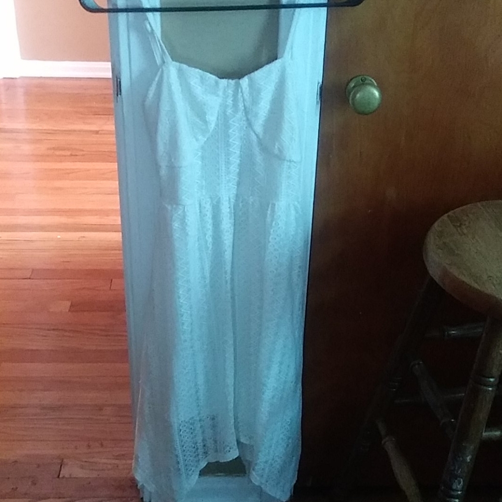 A white dress